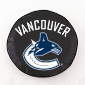 Vancouver Canucks Black Tire Cover, Large