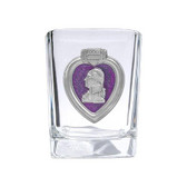 United States Purple Heart Square Shot Glass Set