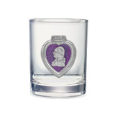 United States Purple Heart Double Old Fashioned Glass