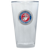 United States Marines Colored Logo Pint Glass