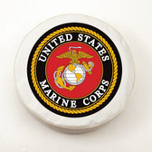 United States Marine Corps White Tire Cover, Small
