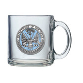 United States Army Clear Coffee Mug Set