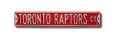 Toronto Raptors Court Street Sign