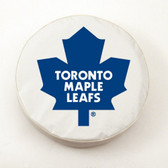 Toronto Maple Leafs White Tire Cover, Large