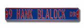 Texas Rangers Hank Blalock Drive Sign