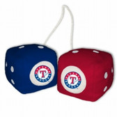 Texas Rangers Fuzzy Dice