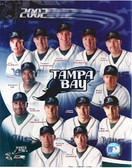 Tampa Bay Rays 2002 Team 8x10 Photo
