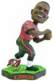 Tampa Bay Buccaneers Keyshawn Johnson Game Worn Bobblehead