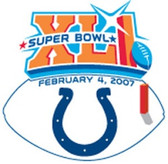 Super Bowl XLI Indianapolis Colts Car Magnet