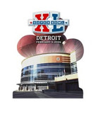 Super Bowl XL Centerpiece Stand Up