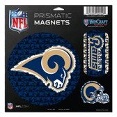 St. Louis Rams Magnets - 11"x11 Prismatic Sheet