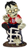 St. Louis Cardinals Zombie Figurine - On Logo