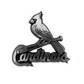 St. Louis Cardinals Silver Auto Emblem