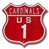 St. Louis Cardinals Route 1 Sign