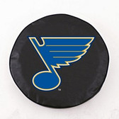 St. Louis Blues Black Tire Cover, Large