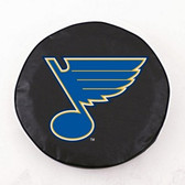 St. Louis Blues Black Tire Cover, Small