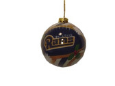 St Louis Rams 2006 Hand Painted Glass Ball Ornament
