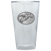 Snowboarder Pint Glass