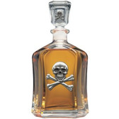 Skull and Bones Capitol Decanter