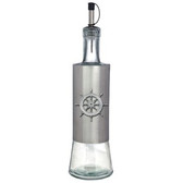Ship Wheel Pour Spout Stainless Steel Bottle