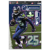 Seattle Seahawks Richard Sherman 11"x17" Multi-Use Decal Sheet