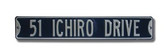 Seattle Mariners Ichiro Drive Sign