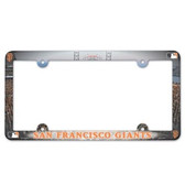 San Francisco Giants License Plate Frame - Full Color