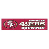 San Francisco 49ers 8' Banner