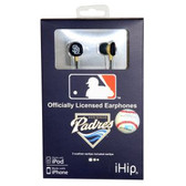 San Diego Padres iHip Logo Baseball Earbuds