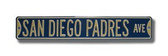 San Diego Padres Avenue Sign