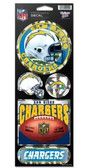 San Diego Chargers Prismatic Stickers