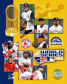 Red Sox vs Rockies 2007 World Series Matchup 8x10 Photo