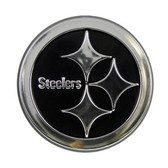 Pittsburgh Steelers Silver Auto Emblem