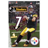 Pittsburgh Steelers Ben Roethlisberger 11"x17" Multi-Use Decal Sheet