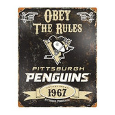 Pittsburgh Penguins Vintage Metal Sign