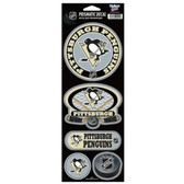 Pittsburgh Penguins Prismatic Stickers