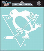 Pittsburgh Penguins Die-Cut Decal - 8"x8" White
