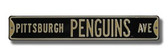 Pittsburgh Penguins Avenue Sign