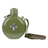 Pinecone Canteen with Compass