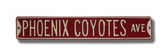 Phoenix Coyotes Avenue Sign