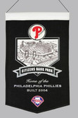 Philadelphia Phillies Wool Stadium Banner - Citizens Bank Park