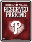 Philadelphia Phillies Metal Parking Sign