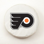 Philadelphia Flyers White Tire Cover, Small