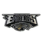 Philadelphia Eagles Silver Auto Emblem