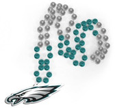 Philadelphia Eagles Mardi Gras Beads with Medallion