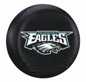 Philadelphia Eagles Black Tire Cover, Large