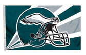Philadelphia Eagles 3'x5' Helmet Design Flag