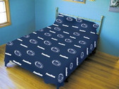 Penn State Nittany Lions Solid Sheet Set (King)