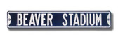 Penn State Nittany Lions Beaver Stadium Street Sign