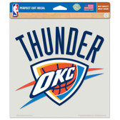Oklahoma City Thunder Die-cut Decal - 8"x8" Color